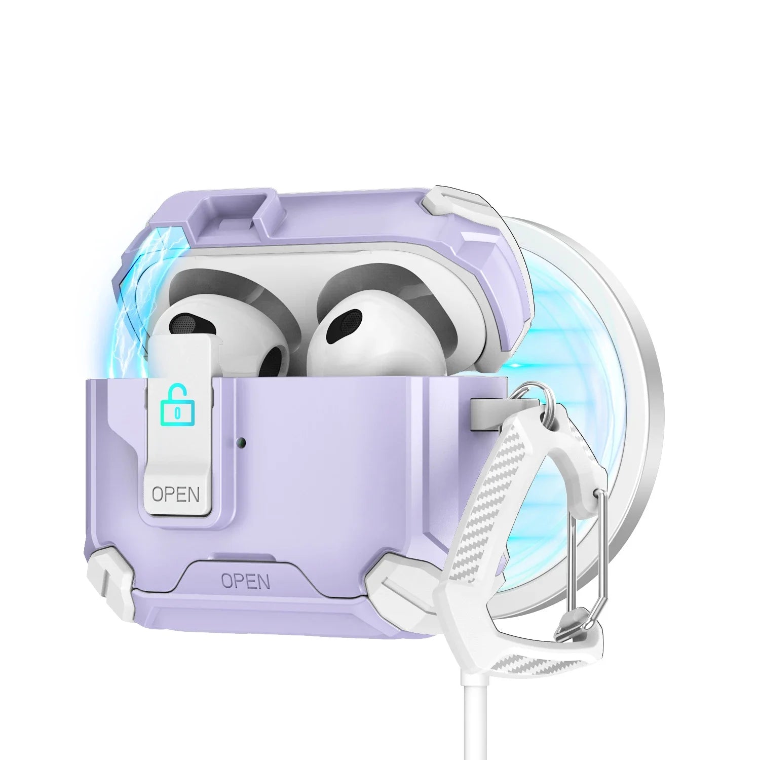 Magsafe Magnetic Wireless Charging Earphone Case for Airpods