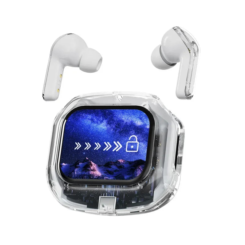 Touchscreen Control Noise Cancelling Bluetooth Headset with Microphone