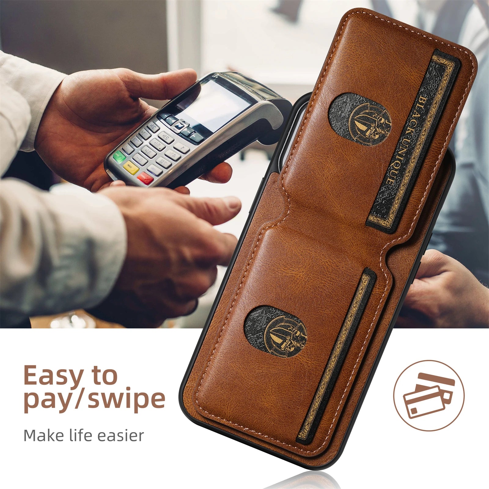 Wallet Phone Holder  Case For iPhone