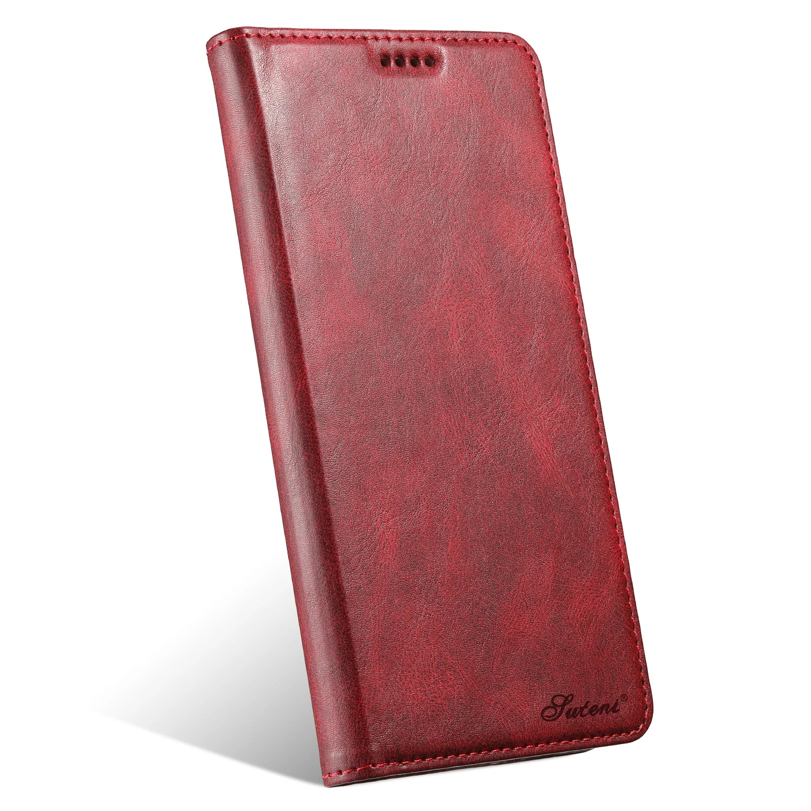 Leather Wallet Flip  Card Holder Cover For iphone