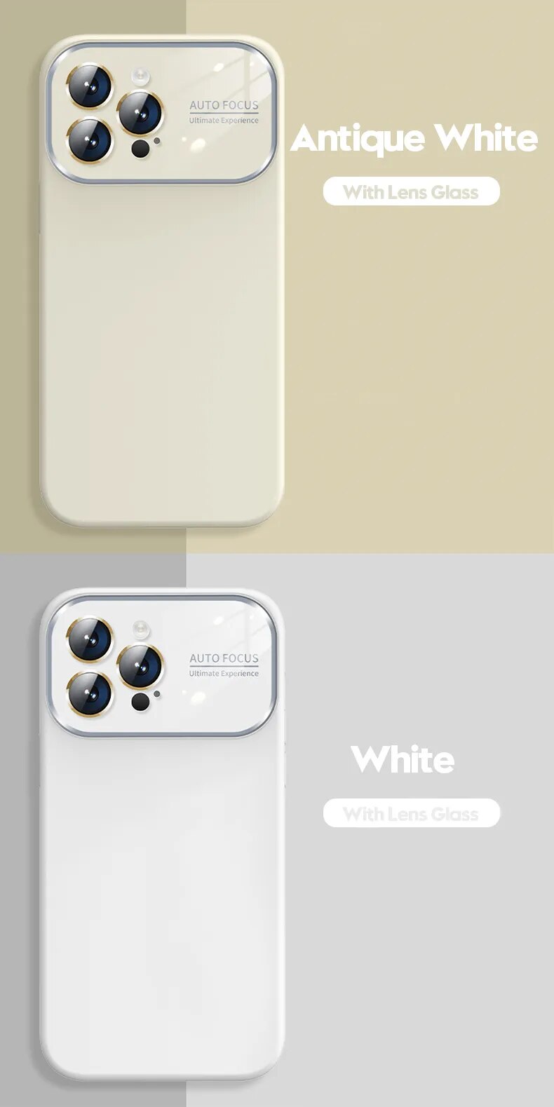 Square Liquid Silicone Case for iPhone