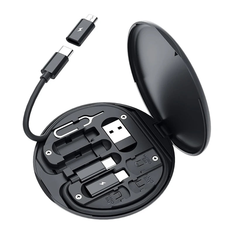 USB Type C To USB C Micro Lightning Fast Charging Cable 60W Multifunction Data Cable Adapter For iPhone Samsung