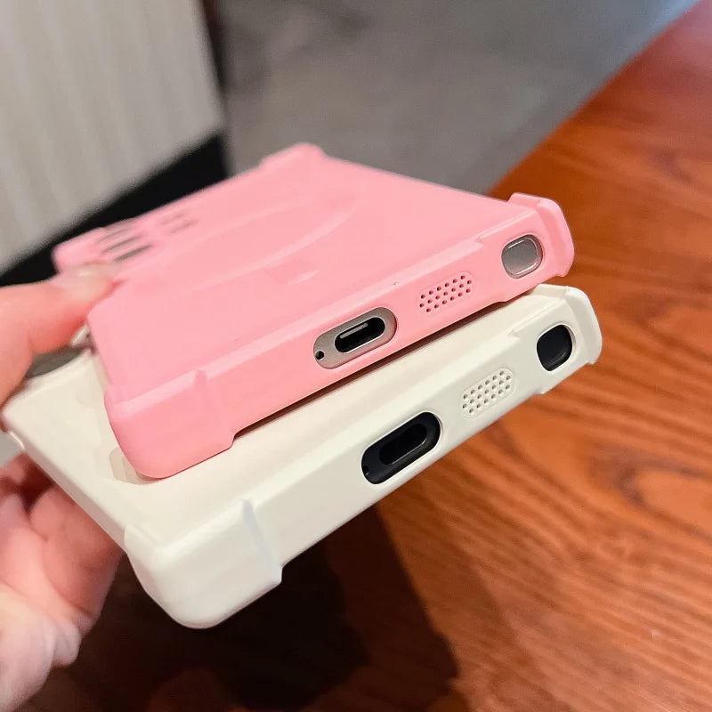 Magsafe Magnetic Shockproof Silicone Soft Case For Samsung