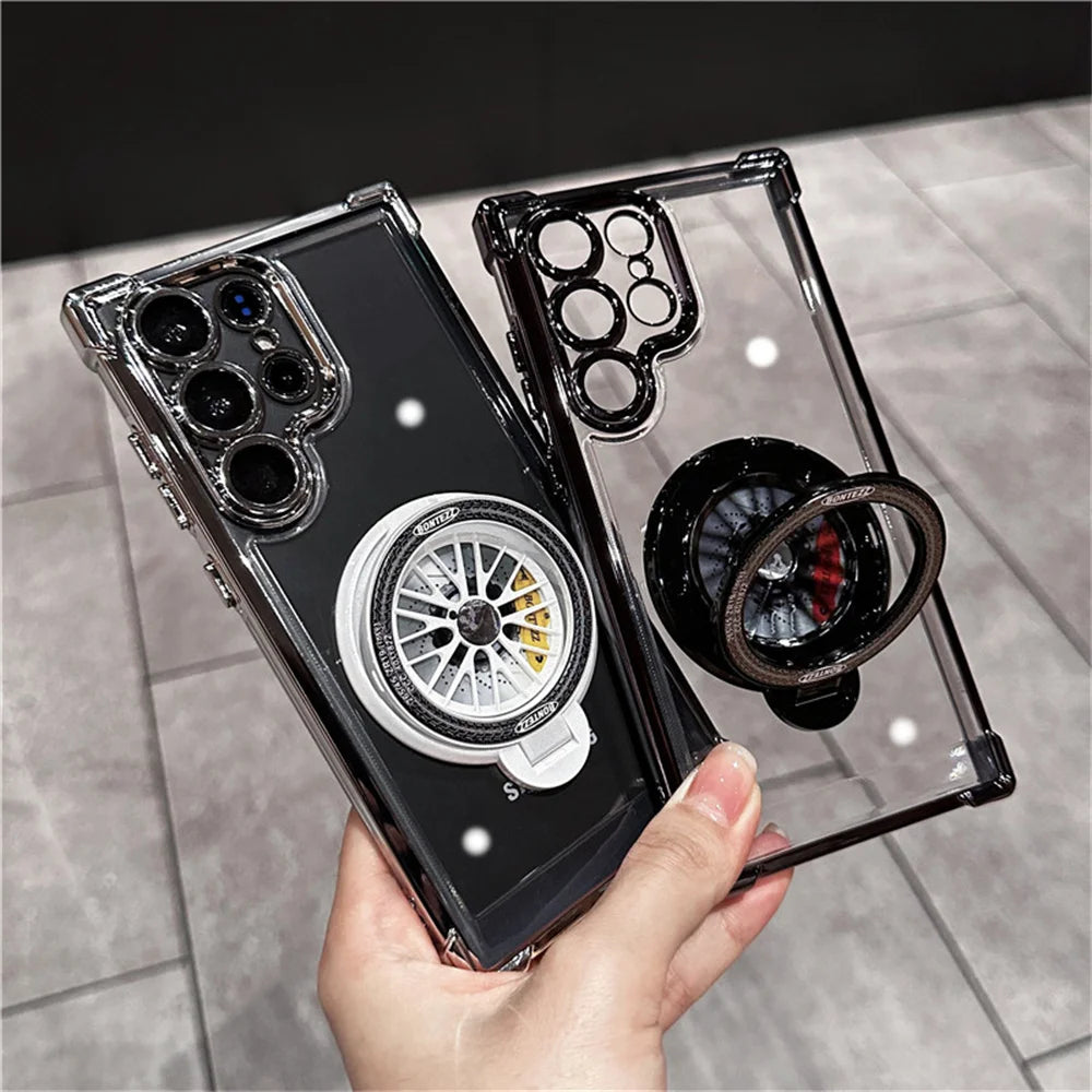 airbag electroplating gyro decompression case for Samsung