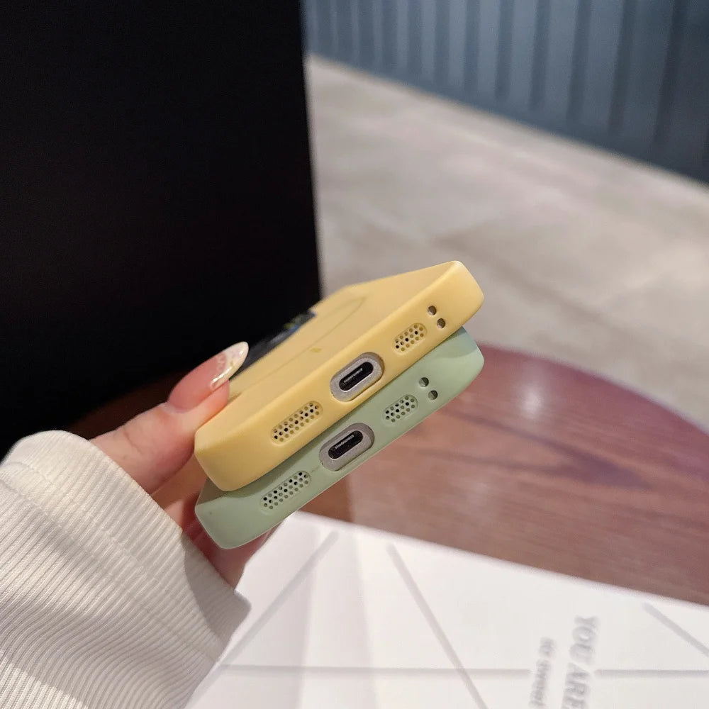 Magsafe Magnetic Liquid Silicone Soft Case For iPhone