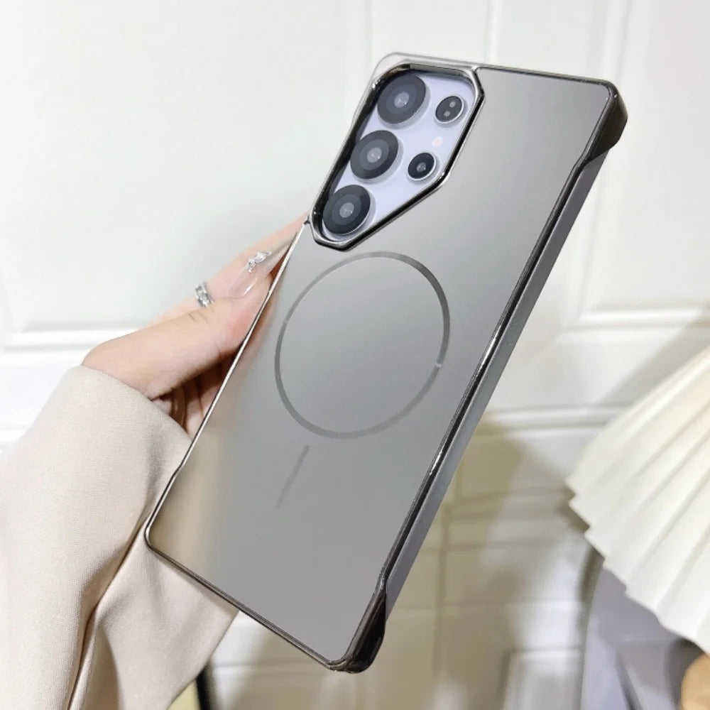 Frameless Matte For Magsafe Case for Samsung