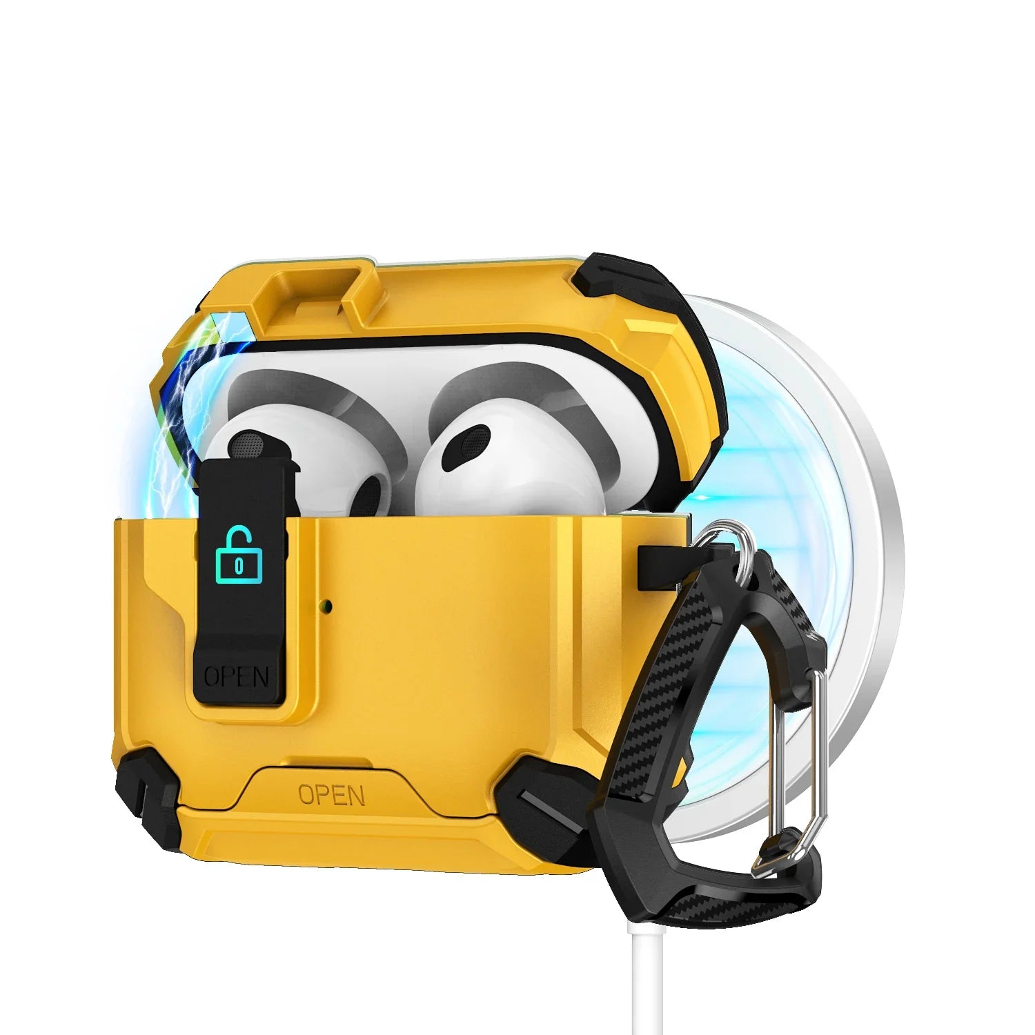 Magsafe Magnetic Wireless Charging Earphone Case for Airpods