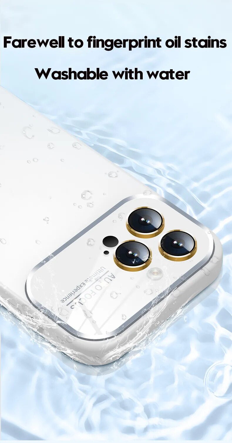 Square Liquid Silicone Case for iPhone