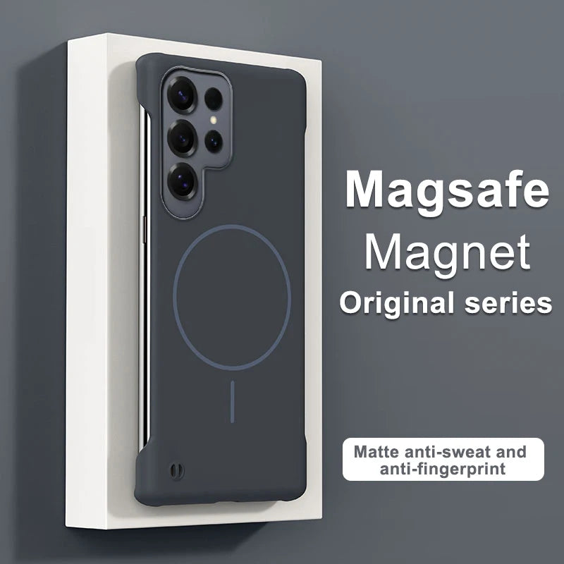 Frameless Matte Ultra Thin Magnetic Case For Samsung