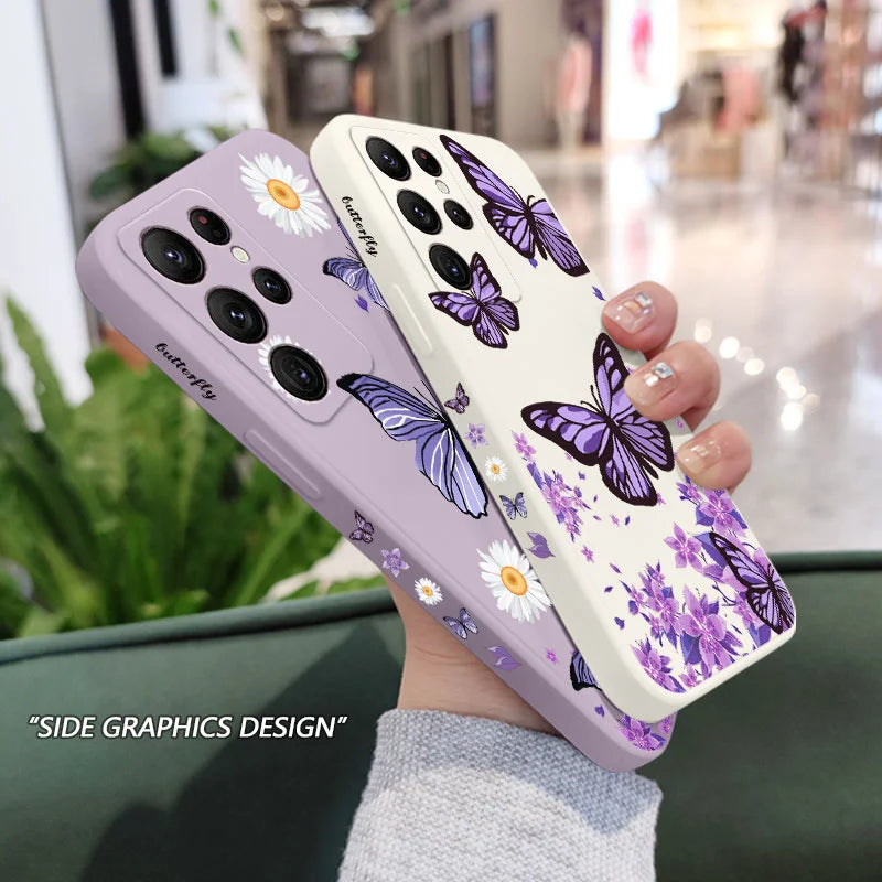 Butterflies Phone Case For Samsung
