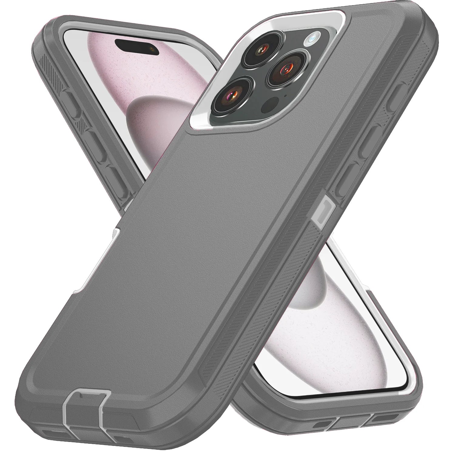 Three in one all inclusive case For iPhone