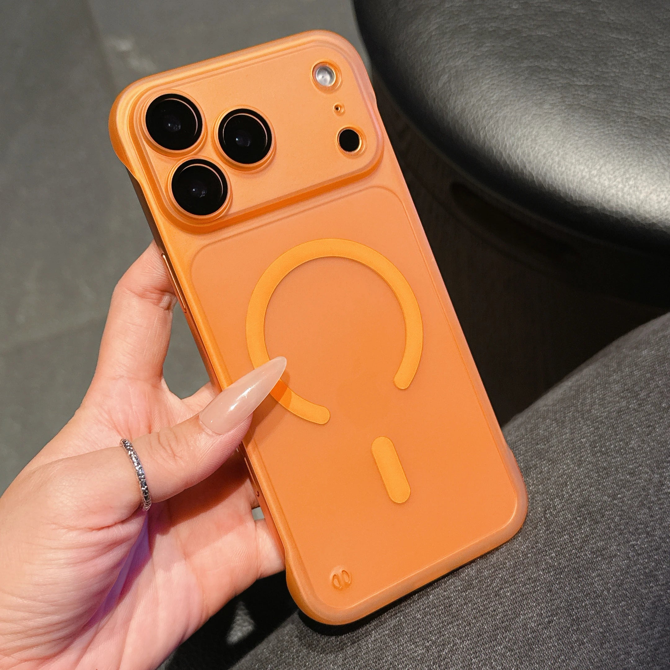 Frameless Ultra Thin Matte Translucent Case for iPhone