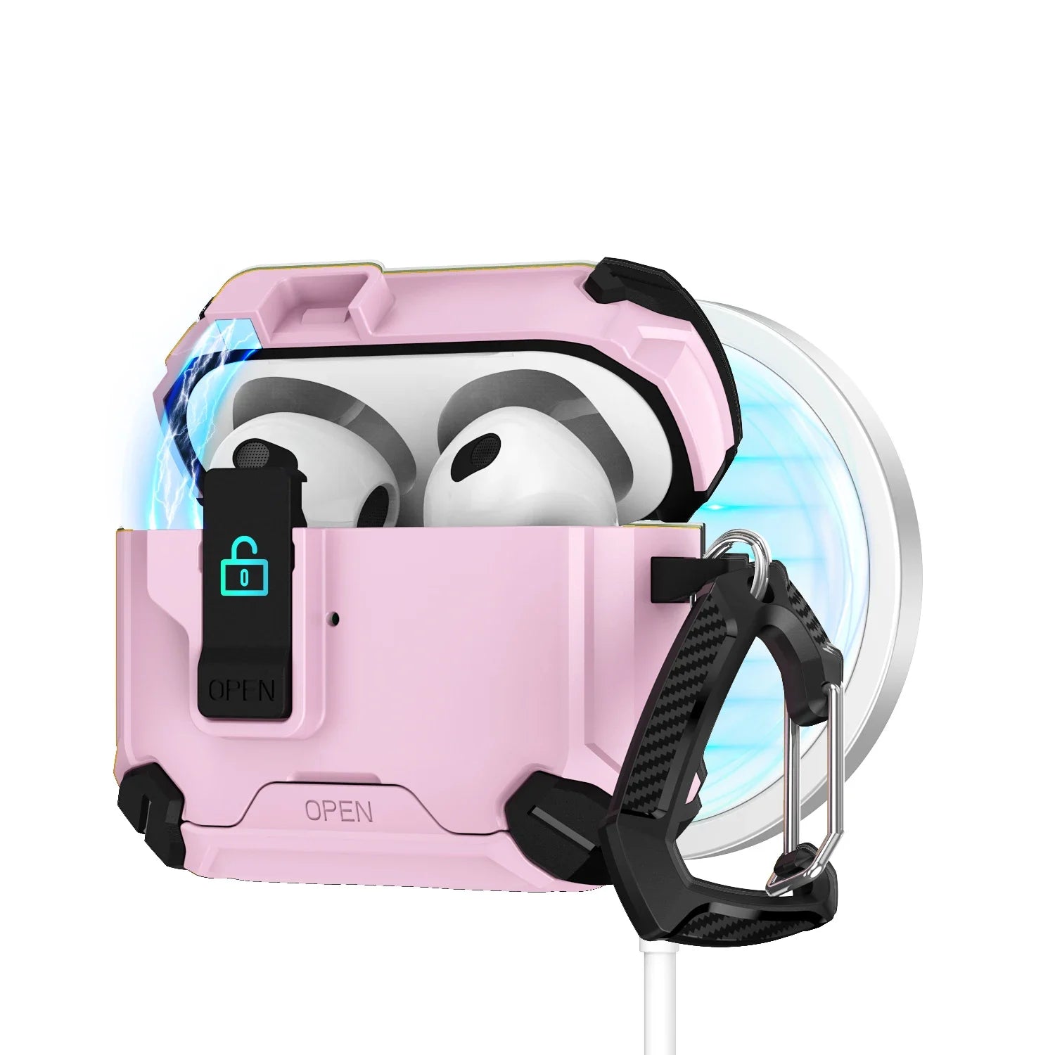 Magsafe Magnetic Wireless Charging Earphone Case for Airpods