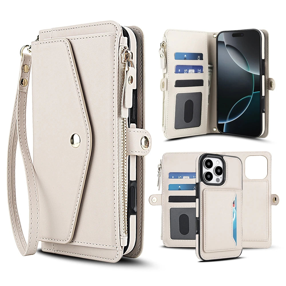 Magsafe 2 in 1 Lanyard Wallet Case for iPhone