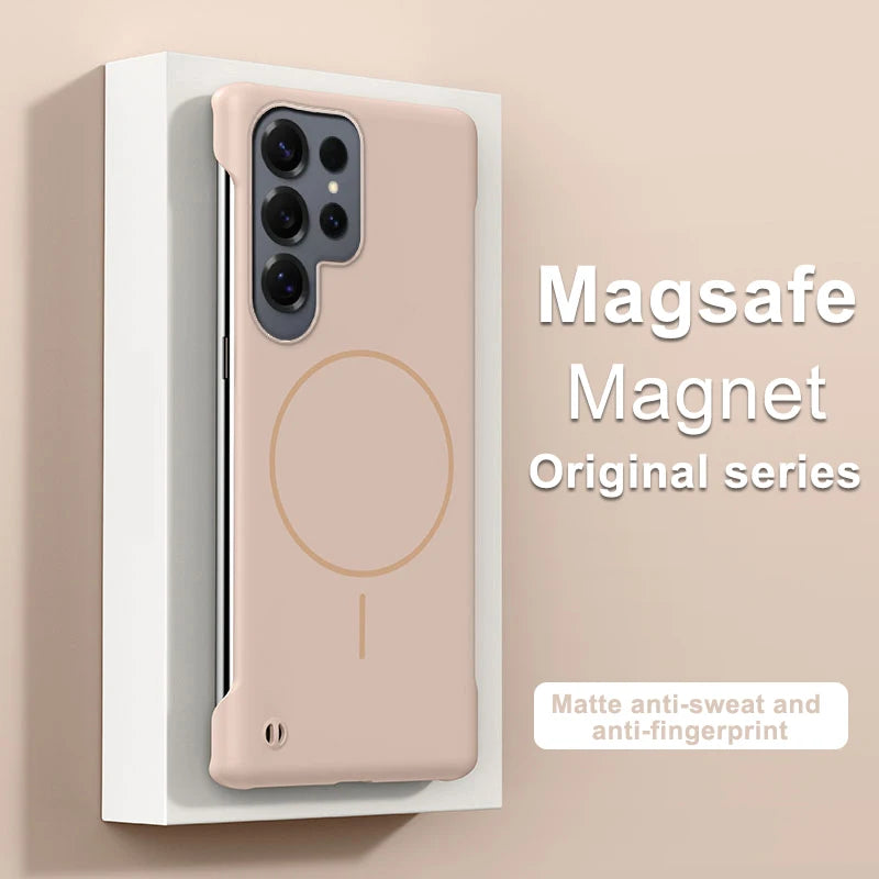 Frameless Matte Ultra Thin Magnetic Case For Samsung