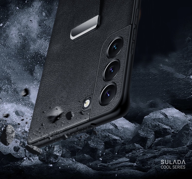 Leather Wristband Hand Strap Case for Samsung