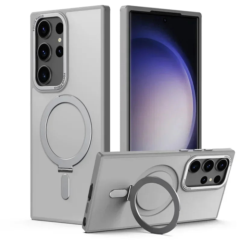 Magsafe Magnetic invisible bracket case For Samsung