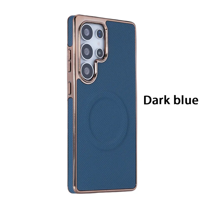 New Business Metal Shockproof Magsafe Case for Samsung