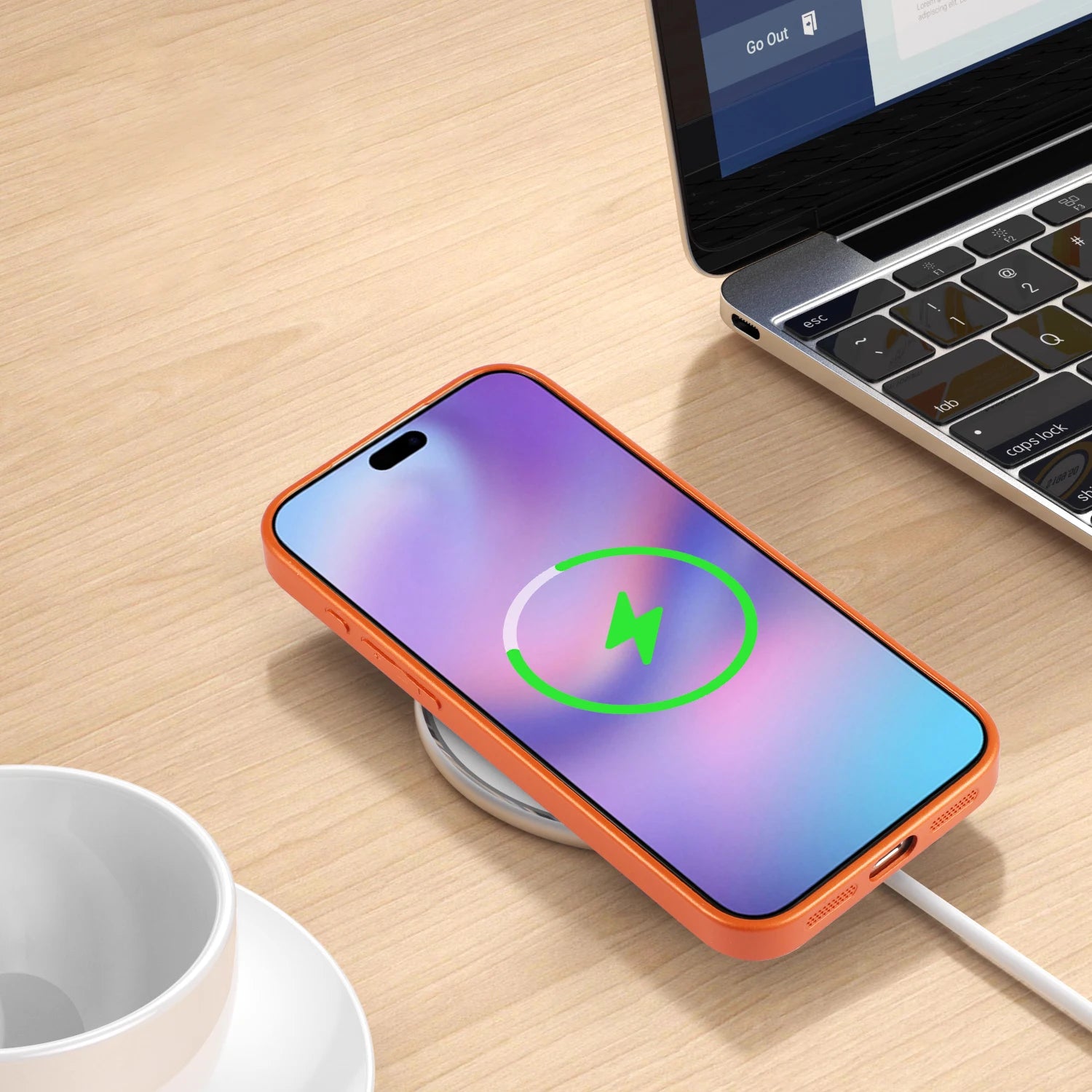 Magsafe Magnetic Carbon Fiber Kevlar Pattern Case For iPhone