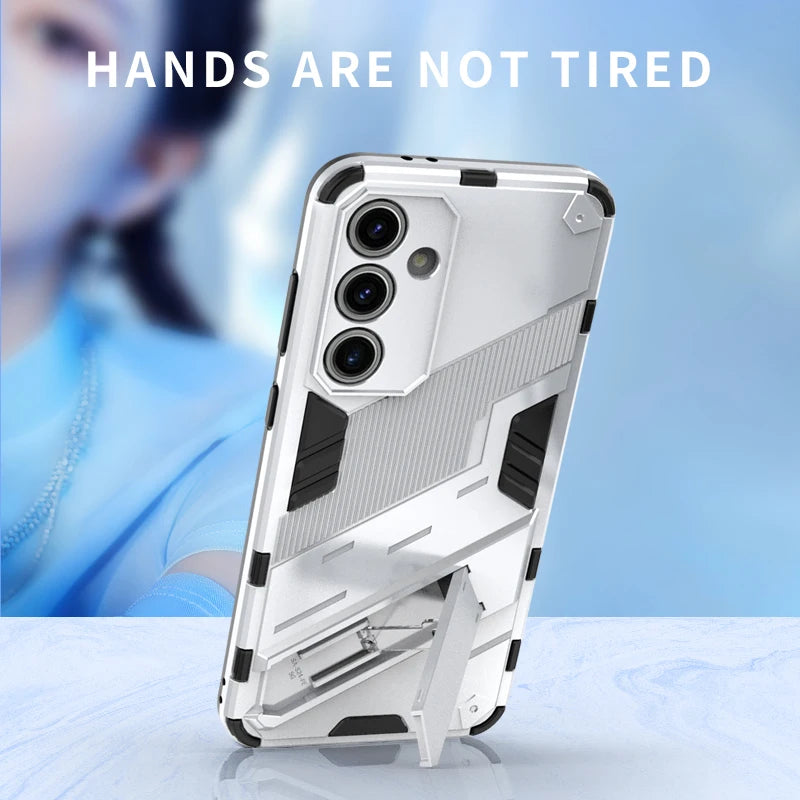 invisible bracket anti-fall mobile case For Samsung