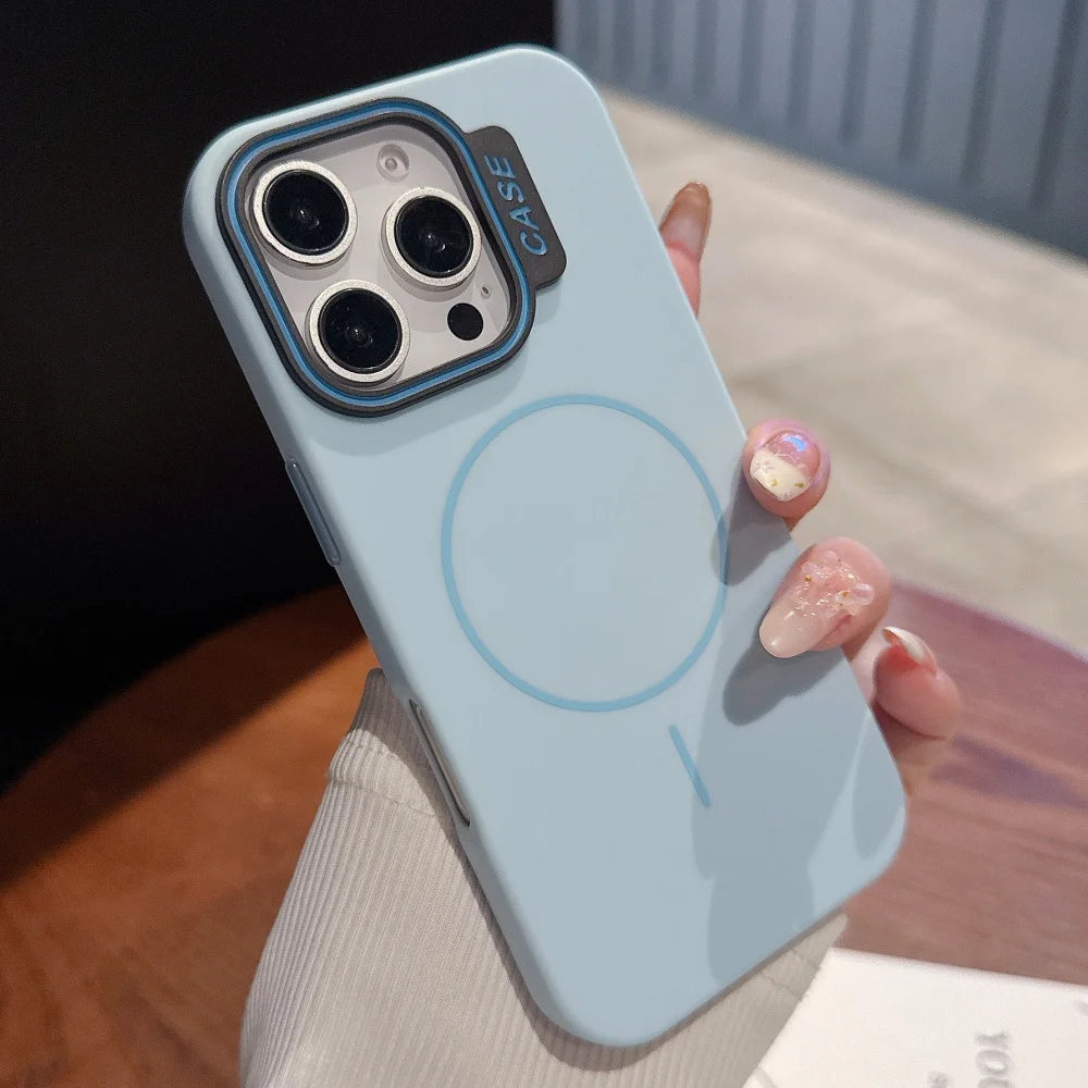 Magsafe Magnetic Liquid Silicone Soft Case For iPhone