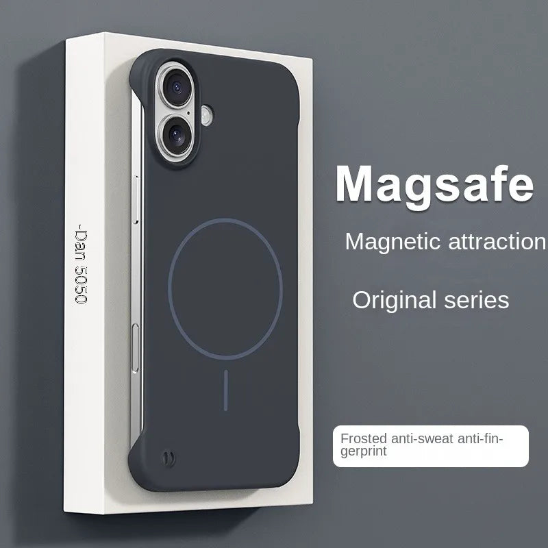 Ultra-thin Frameless Cooling Magnetic Case For iPhone