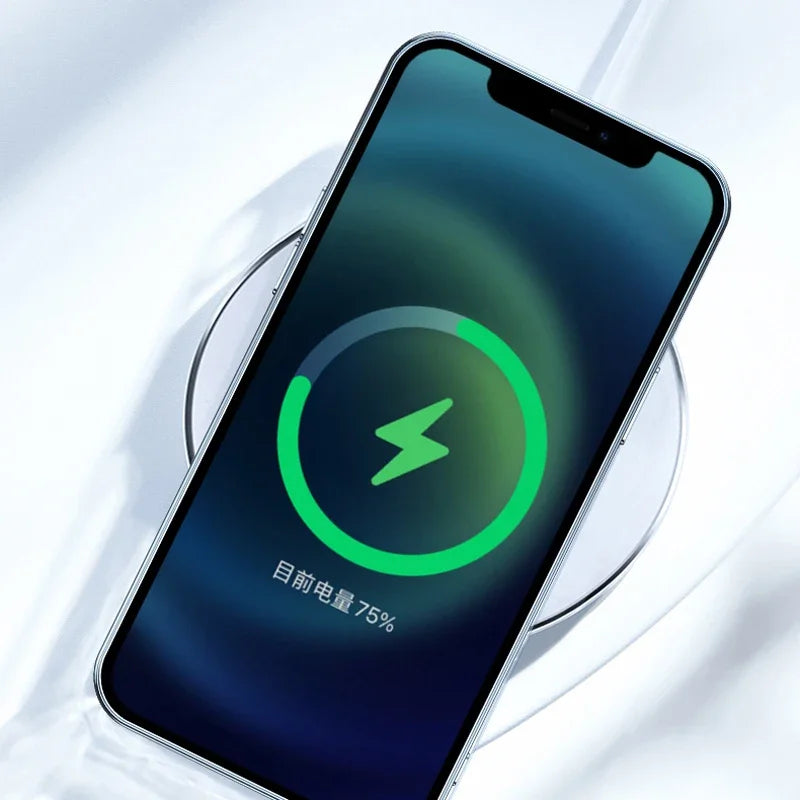 Transparent Plating Magnetic Magsafe Case for IPhone