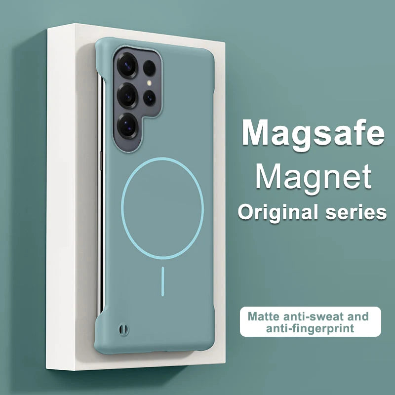 Frameless Matte Ultra Thin Magnetic Case For Samsung