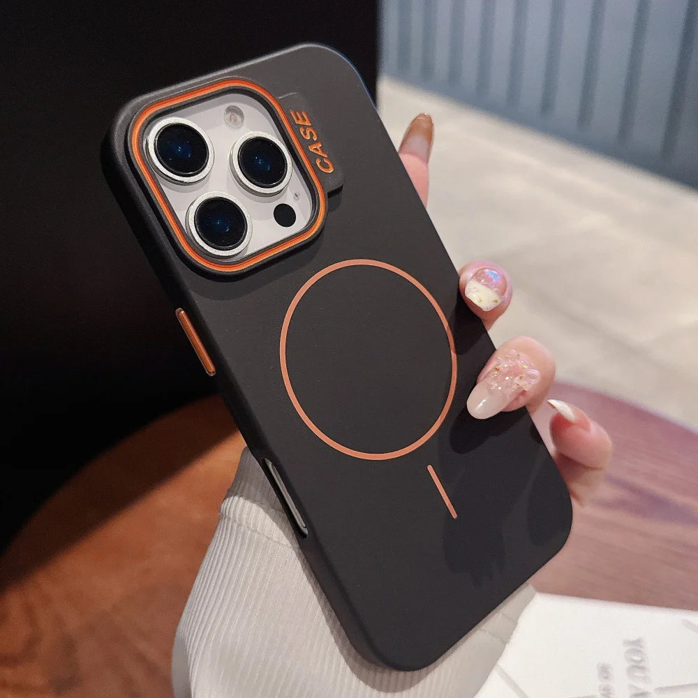 Magsafe Magnetic Liquid Silicone Soft Case For iPhone