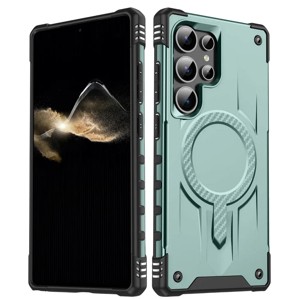 The classic two-in-one armored shockproof case for Samsung