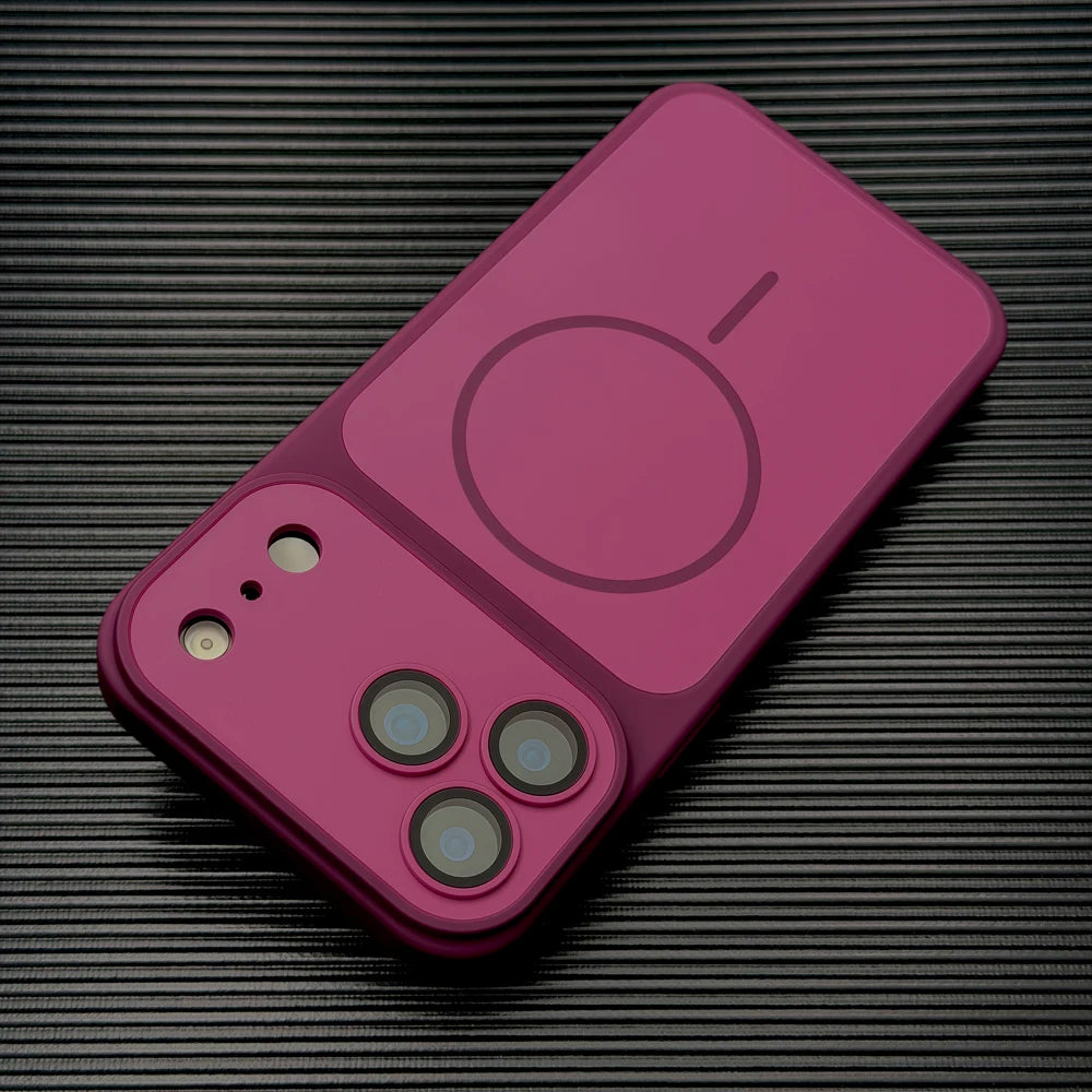 Luxury Matte Magnetic Hard Case For iPhone