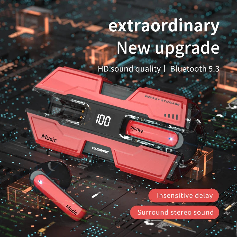 Bluetooth 5.3 Stereo Audio Wireless Headphones