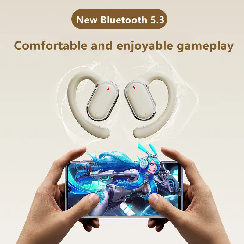 Stereo Sports Waterproof Wireless Bluetooth Earphones with Microphone