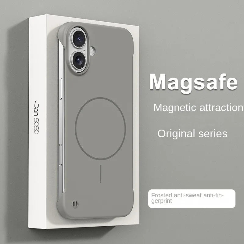 Ultra-thin Frameless Cooling Magnetic Case For iPhone