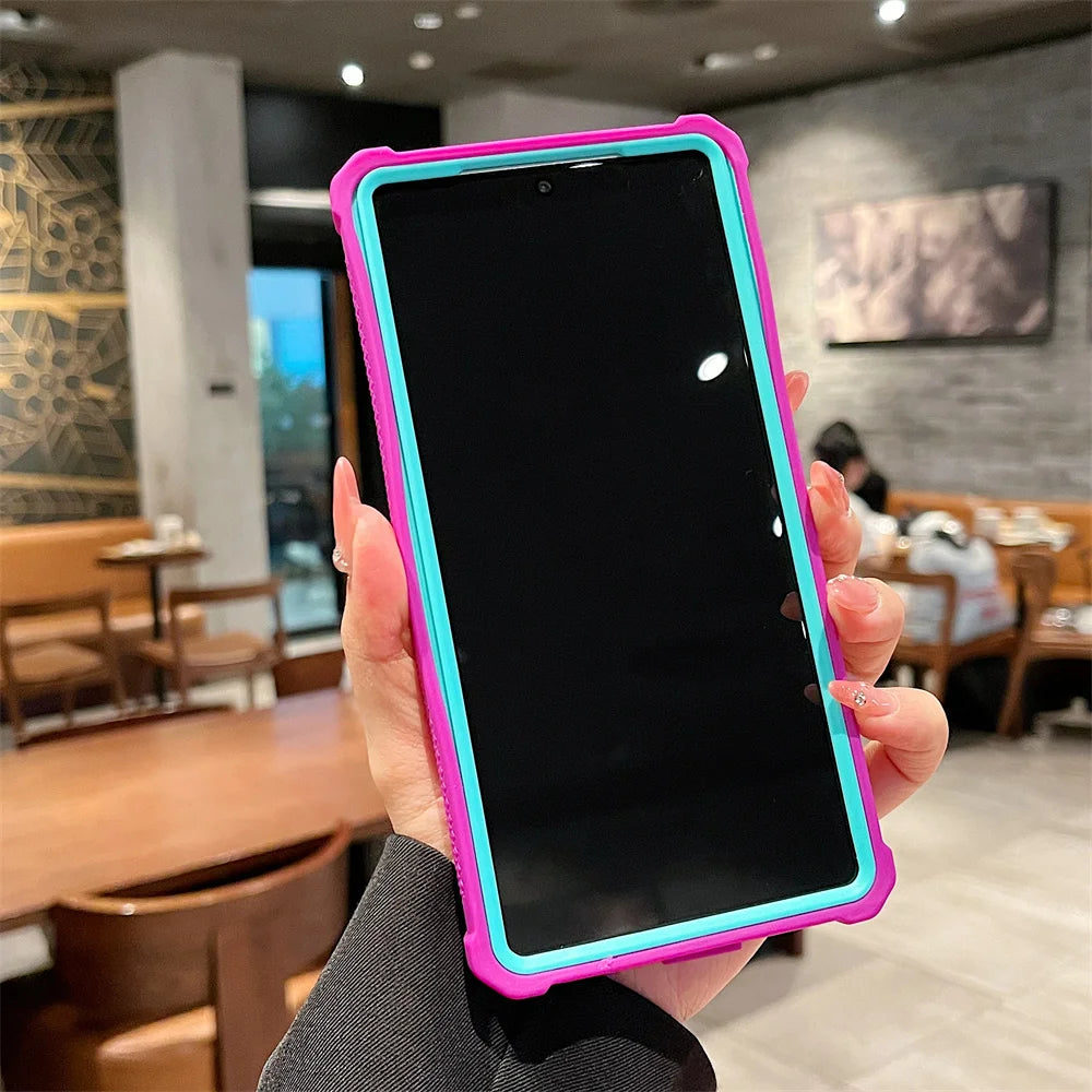 Magsafe Magnetic Glitter Clear Case for Samsung