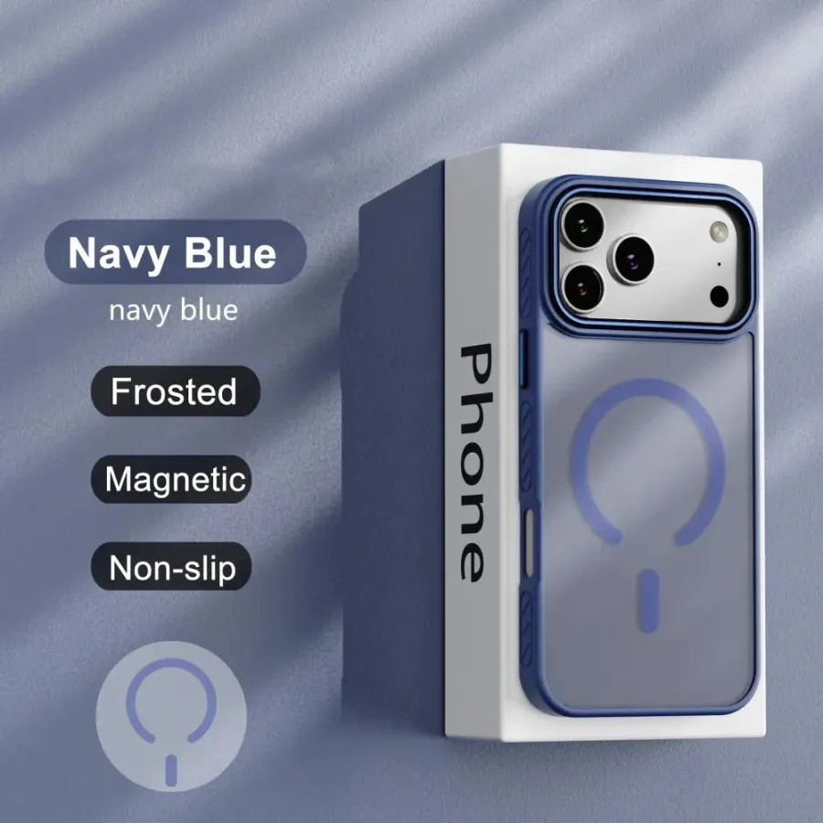 Magsafe Magnetic Matte Transparent Case For iPhone