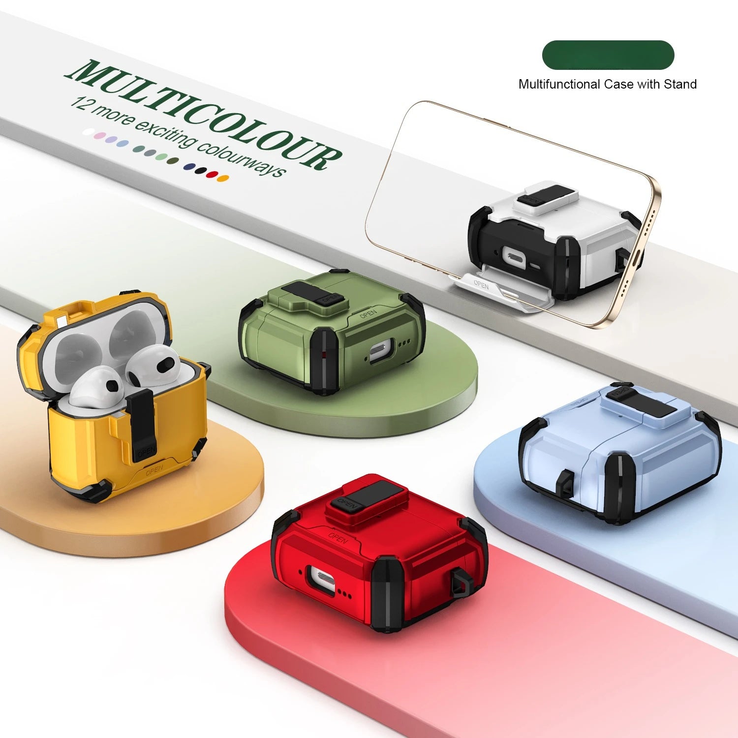 Magsafe Magnetic Wireless Charging Earphone Case for Airpods