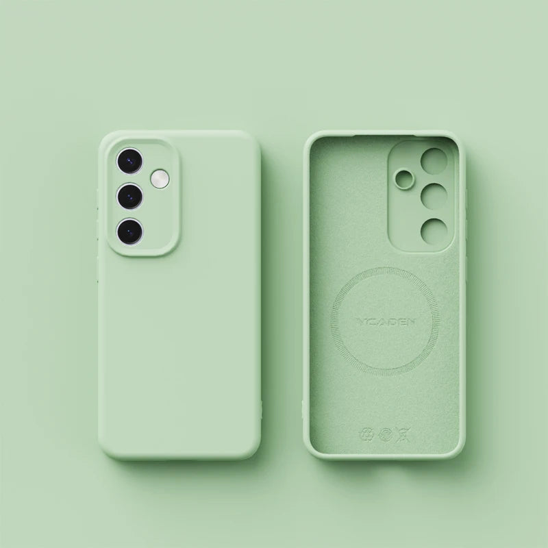 Magsafe Magnetic Liquid Silicone Case For Samsung