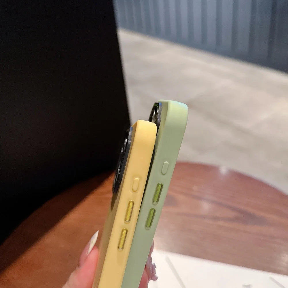 Magsafe Magnetic Liquid Silicone Soft Case For iPhone