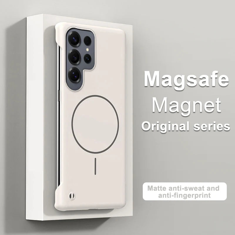 Frameless Matte Ultra Thin Magnetic Case For Samsung