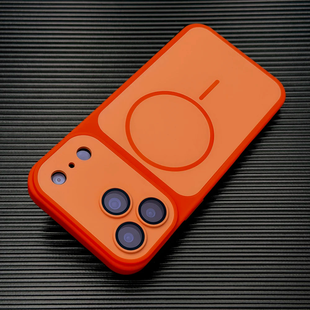 Luxury Matte Magnetic Hard Case For iPhone
