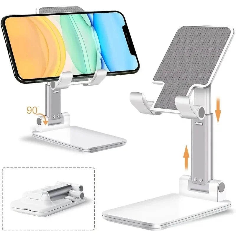 Adjustable tablet & phone stand