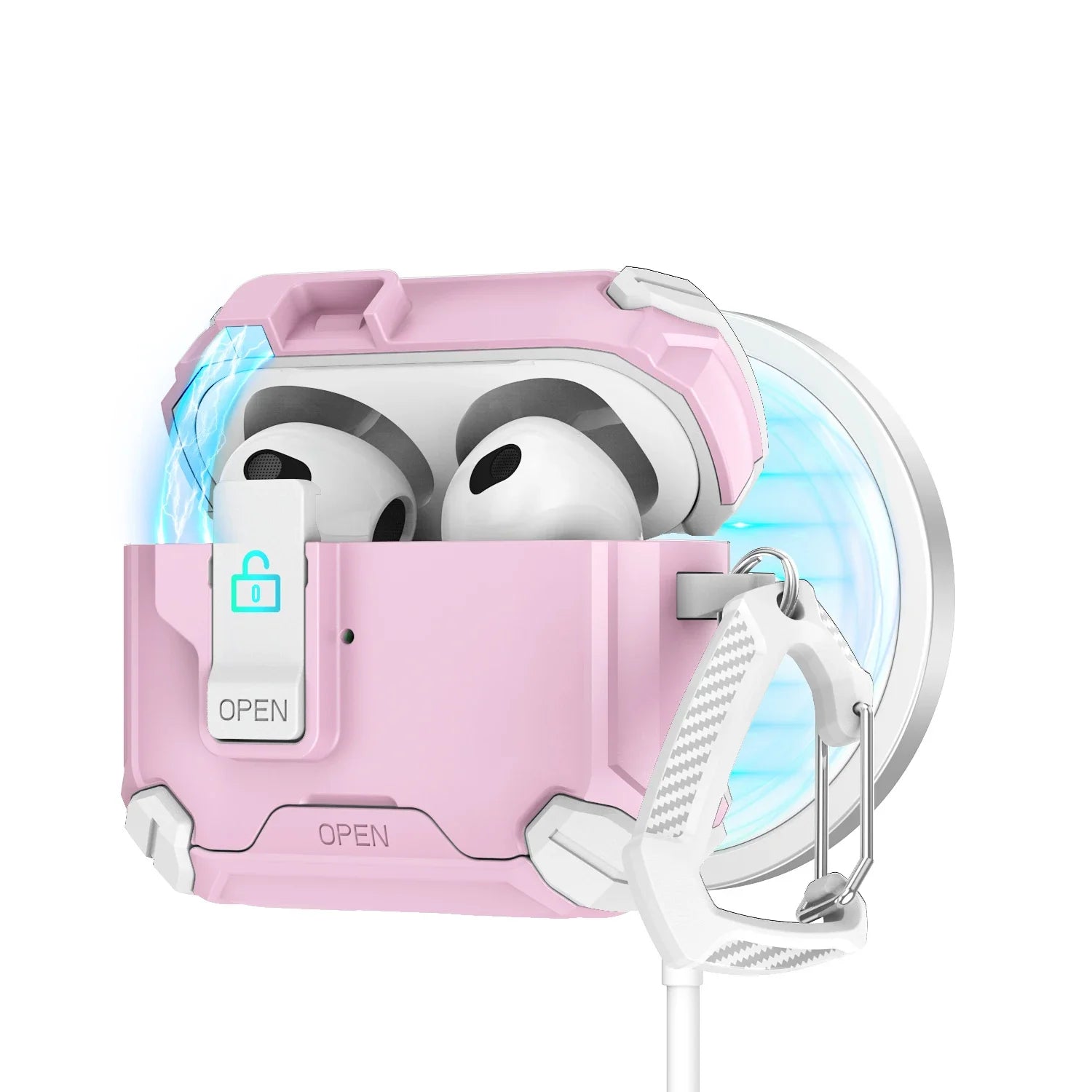 Magsafe Magnetic Wireless Charging Earphone Case for Airpods