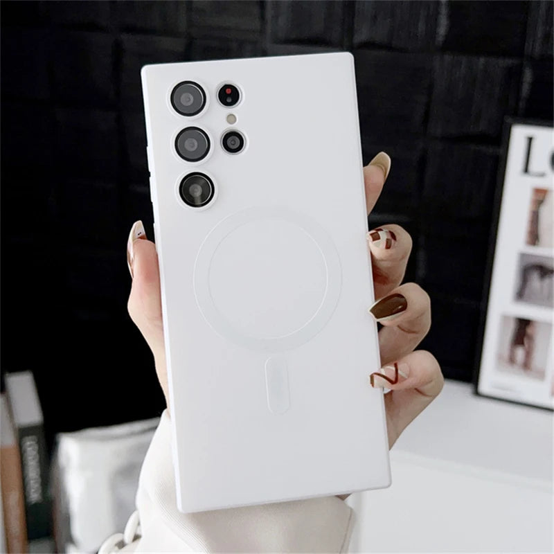 Magsafe Wireless Magnetic  Case For Samsung