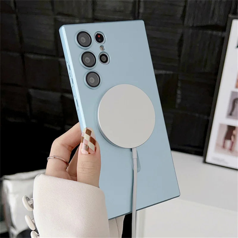 Magsafe Wireless Magnetic  Case For Samsung