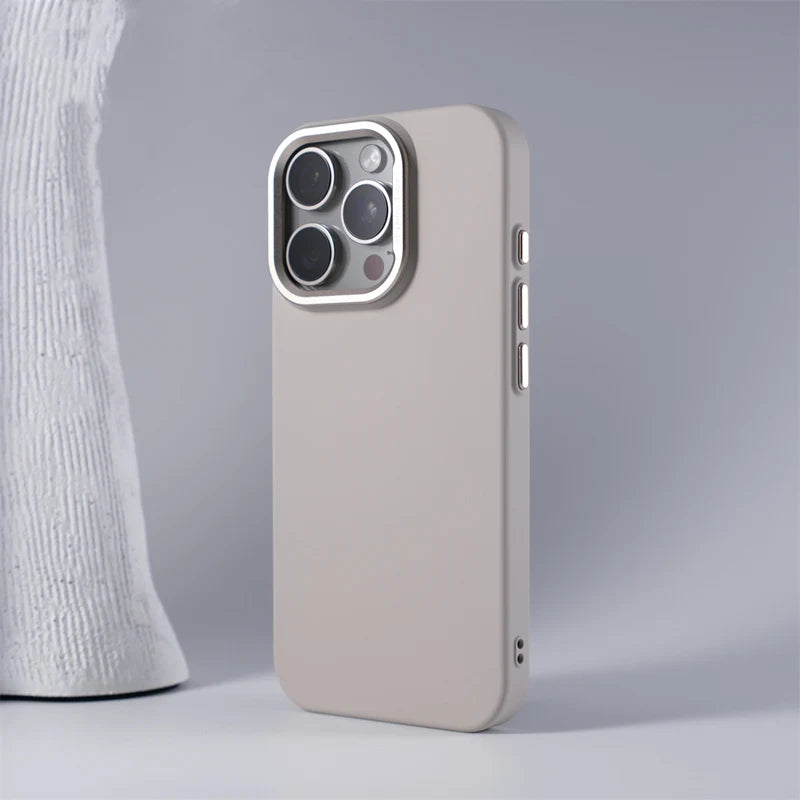 Metal Lens Magsafe Wireless Charger Case for iphone