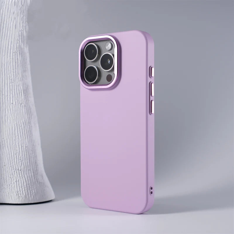 Metal Lens Magsafe Wireless Charger Case for iphone