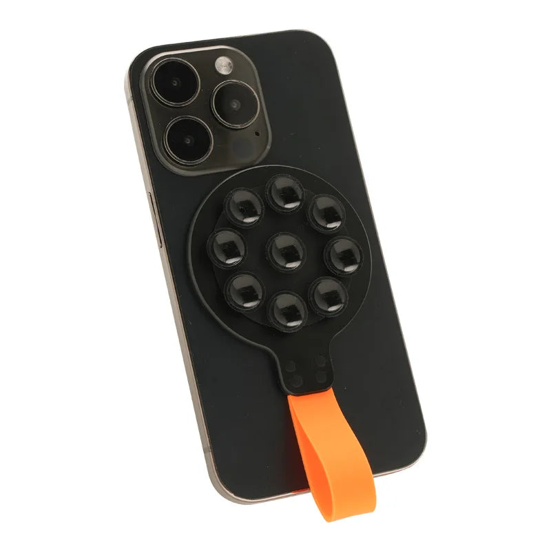 Suction Cup Type Silicone Magnetic Lazy Phone Stand