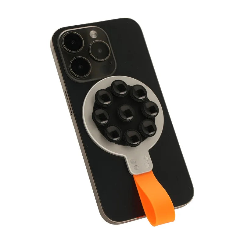 Suction Cup Type Silicone Magnetic Lazy Phone Stand