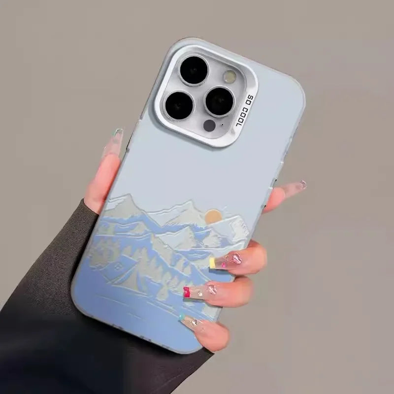 Sunrise Over Snow Mountain Mobile Shell for IPhone